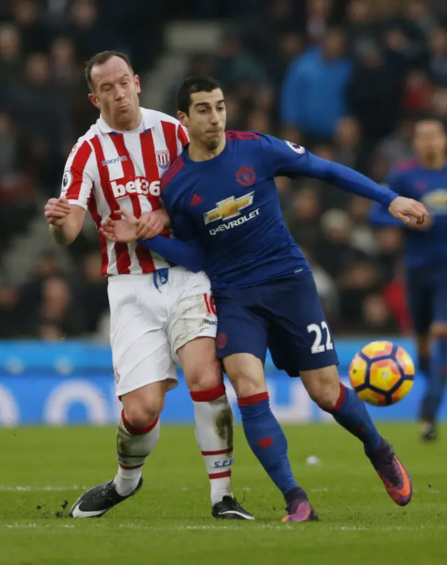 Charlie Adam and Henrikh Mkhitaryan