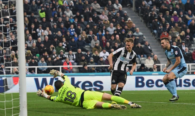 Matt Ritchie goal for Newcastle