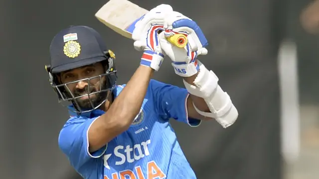 India's Ajinkya Rahane