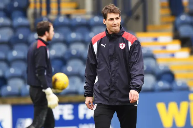 Raith Rovers' Rudi Skacel