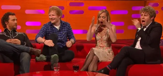 Ed Sheeran on Graham Norton show