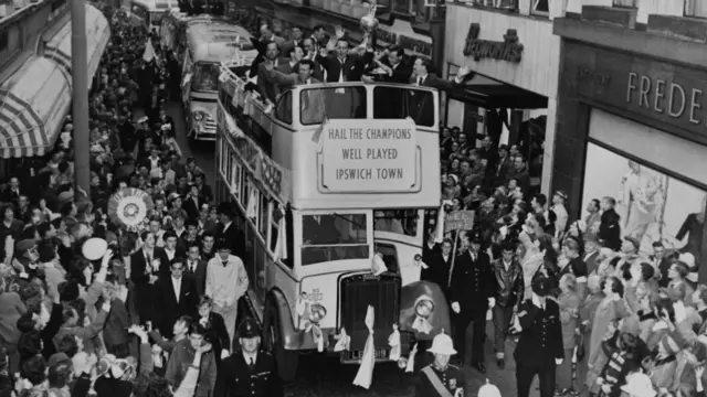 Ipswich Town parade