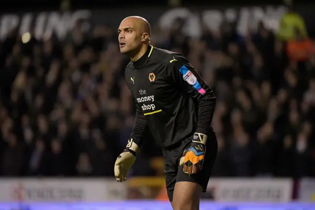 Wolves keeper Carl Ikeme