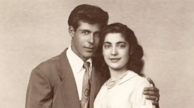 South Asian couple