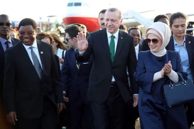 Erdogan in Tanzania