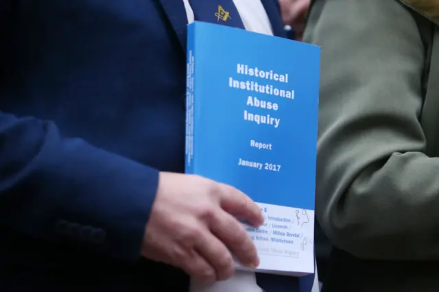 A copy of the Historical Institutional Abuse inquiry report