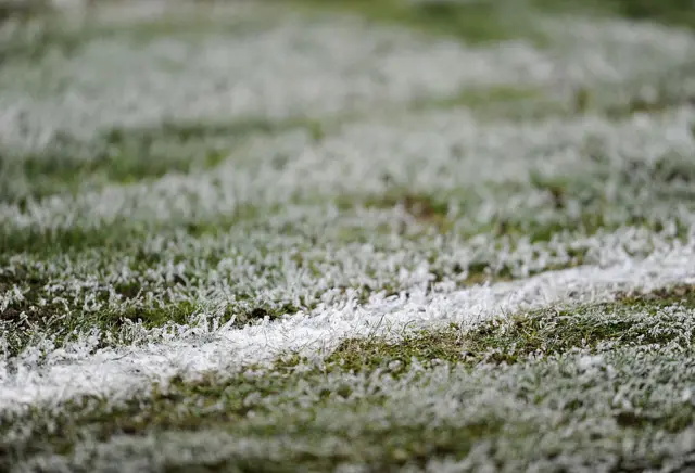 Frozen pitch