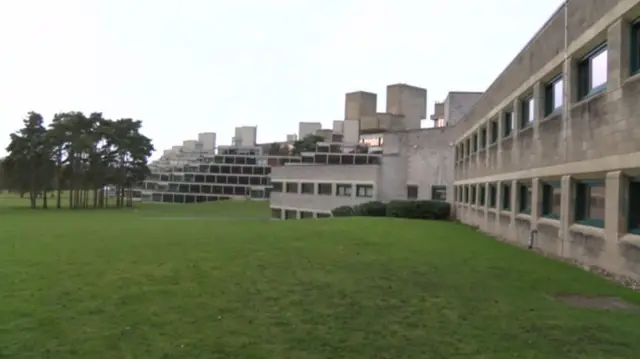 University of East Anglia campus, where nearly 3500 students received maintenance grants in 2014