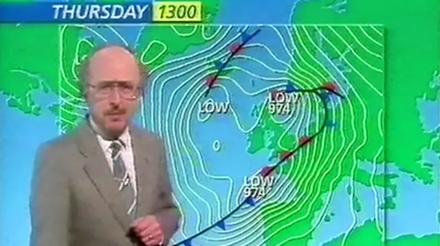 Michael Fish, BBC weather forecast 1987