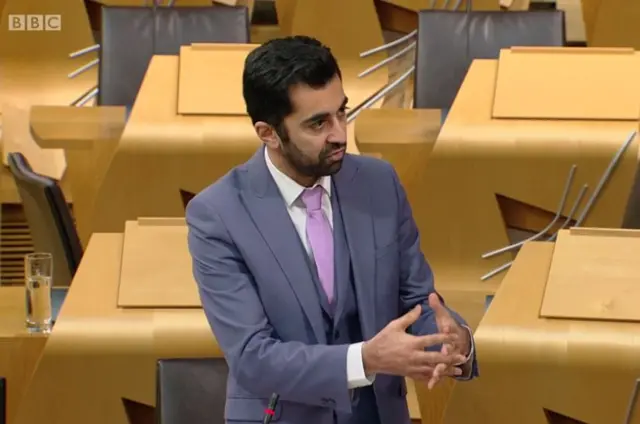 Transport Minister Humza Yousaf