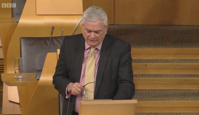 Lib Dem MSP Mike Rumbles