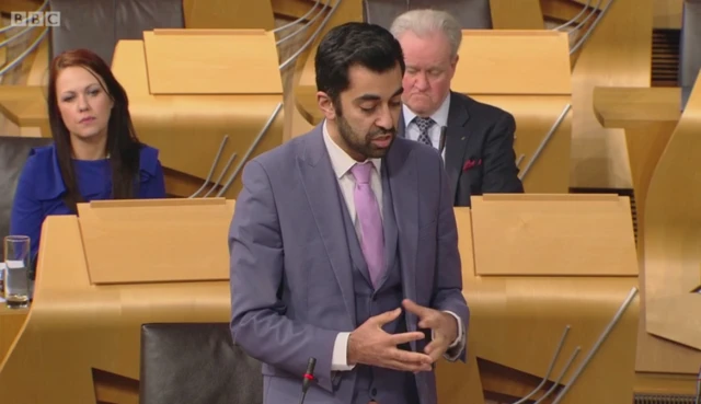 Transport Minister Humza Yousaf