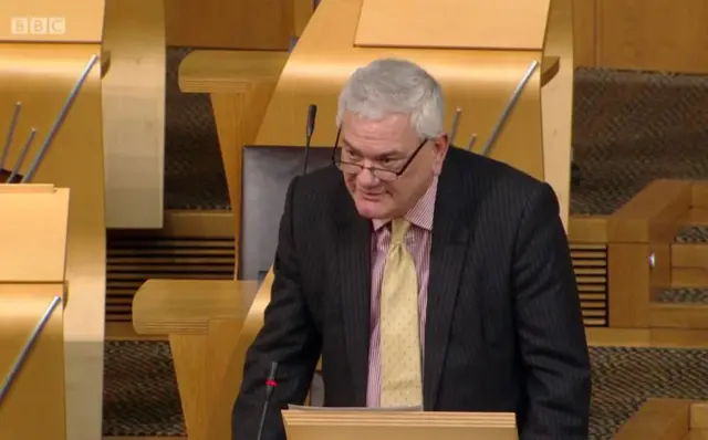 Lib Dem MSP Mike Rumbles