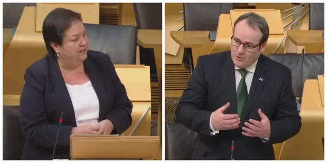 Jackie Baillie and Paul Wheelhouse