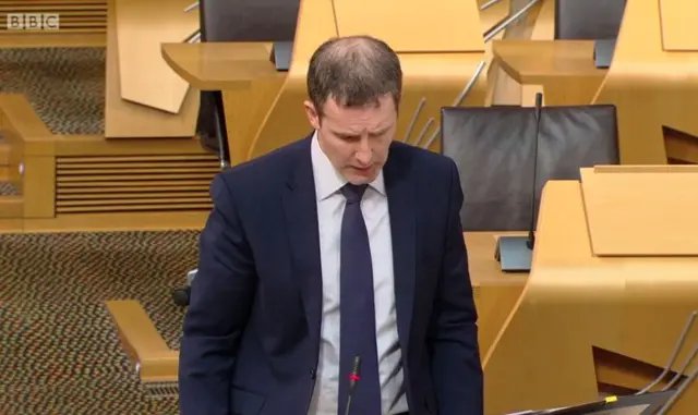 Justice Secretary Michael Matheson