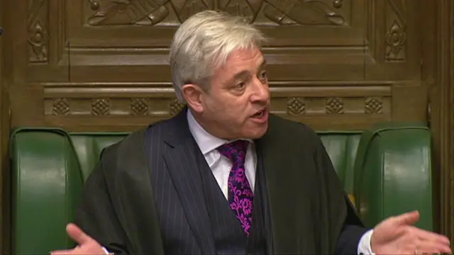 Speaker John Bercow