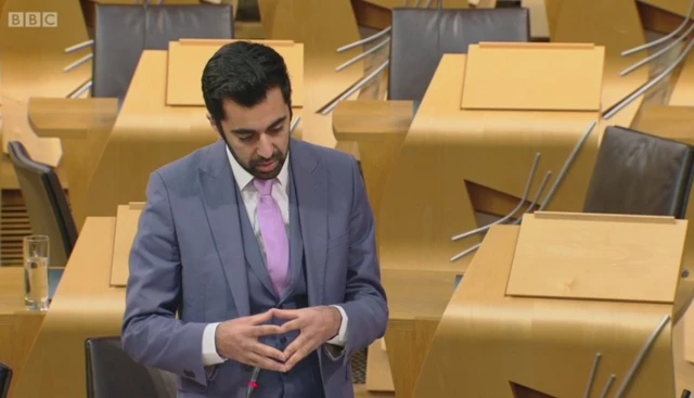 Transport Minister Humza Yousaf