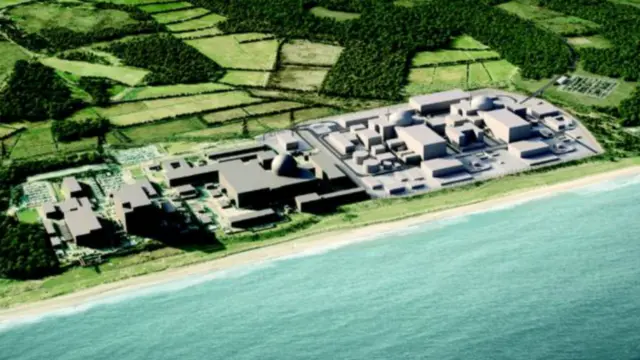 Sizewell C artists impression