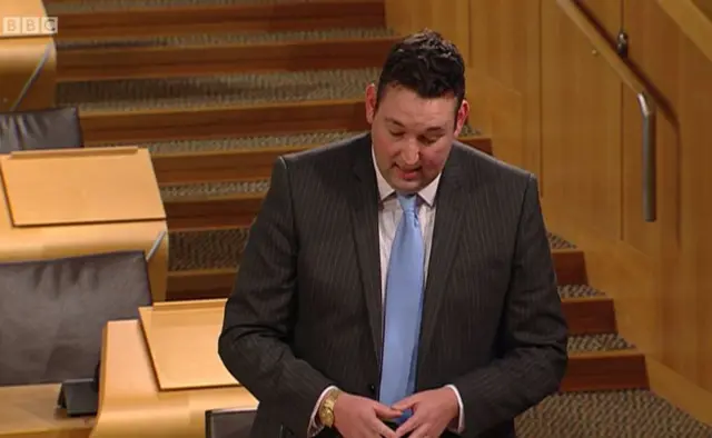 Conservative MSP Miles Briggs