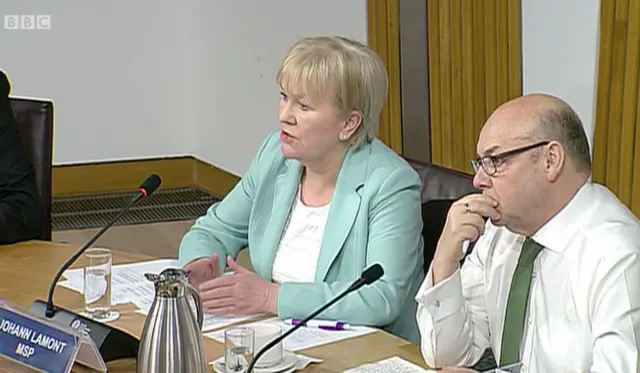 Labour MSP Johann Lamont