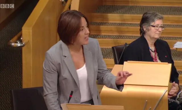 Scottish Labour leader Kezia Dugdale