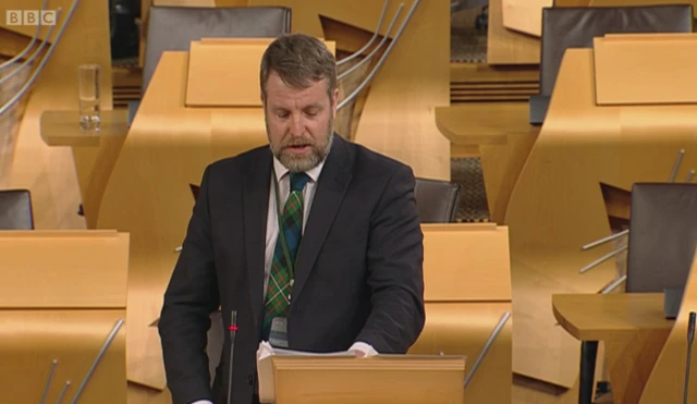 Tory MSP Finlay Carson