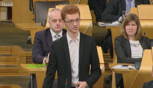 Greens MSP Ross Greer