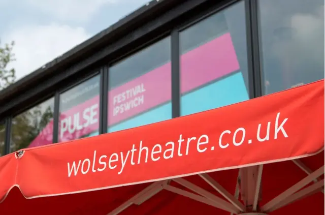 Wolsey Theatre sign