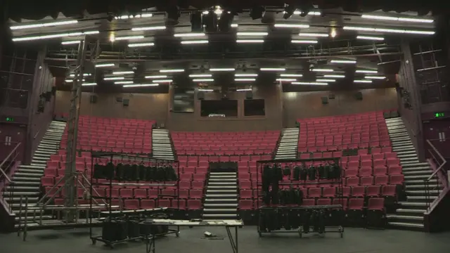 Interior of a theatre