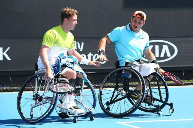 Alfie Hewett & Gustavo Fernandez