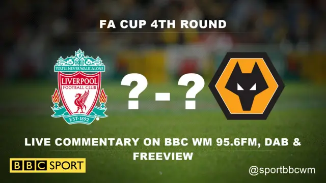 Liverpool v Wolves - FA Cup score prediction