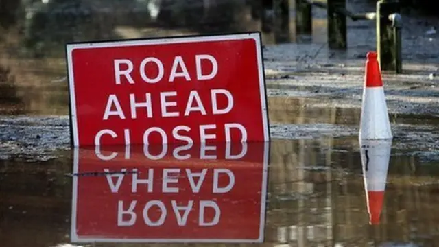 Flood sign