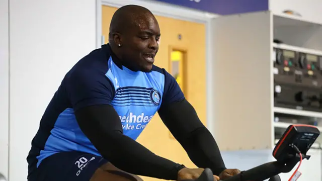 Wycombe Wanderers Adebayo Akinfenwa