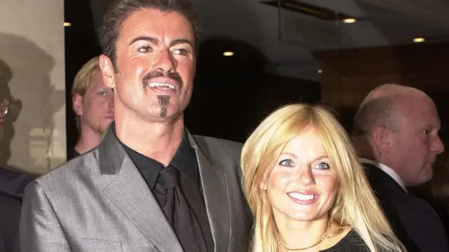 George Michael and Geri Halliwell