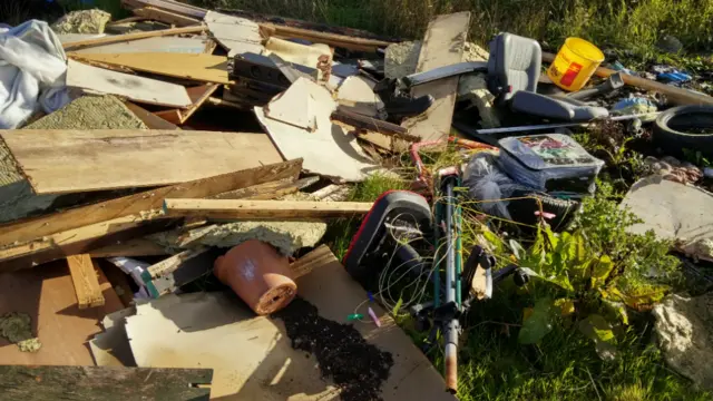 Fly-tipping in Essex