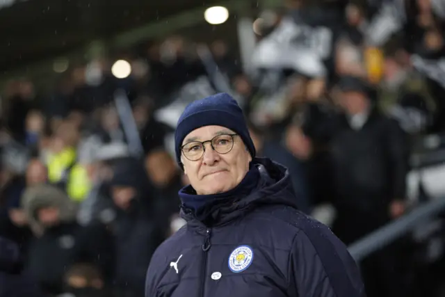 Leicester City manager Claudio Ranieri