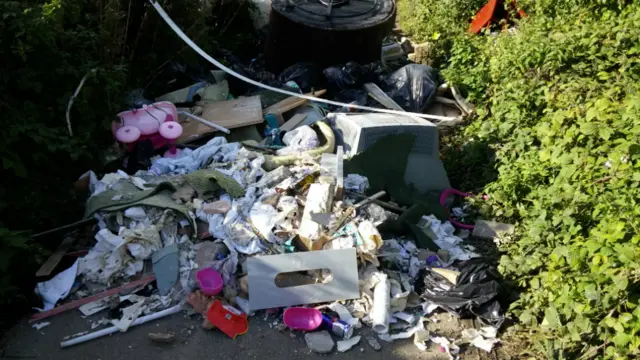 Fly-tipping in Essex