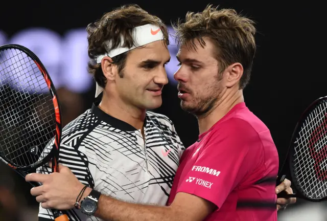 Roger Federer v Stan Wawrinka