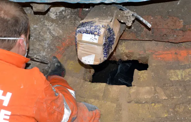 A hole in the cesspit