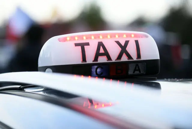 Taxi sign