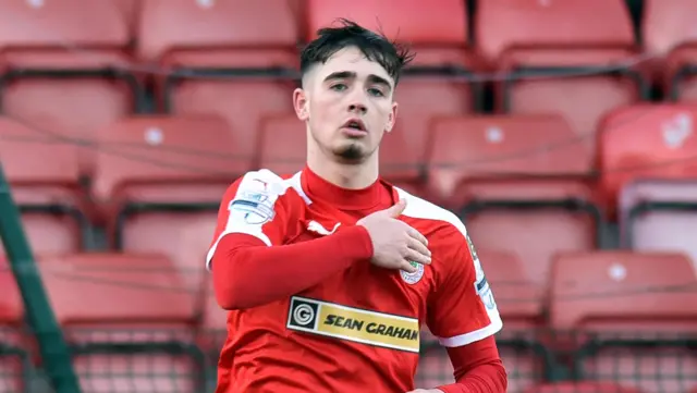 Cliftonville's Jay Donnelly