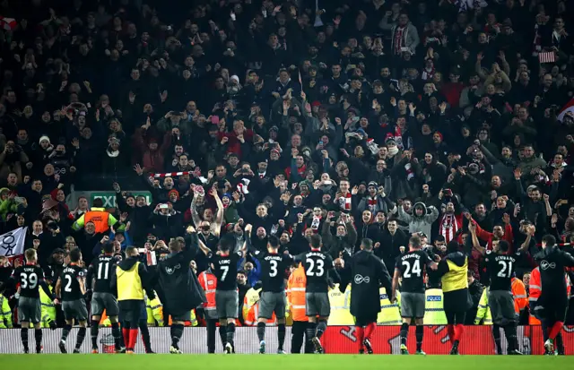 Southampton celebrate