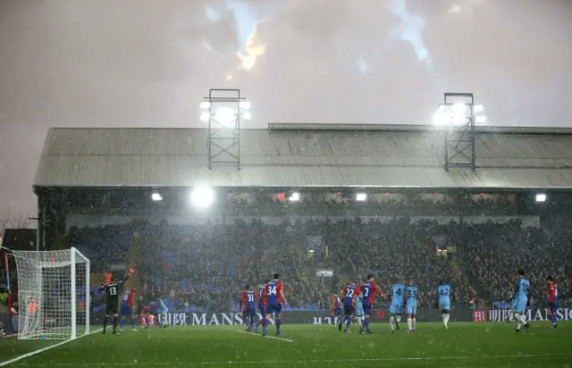 Crystal Palace v Manchester City