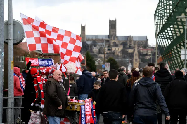 Lincoln City fans