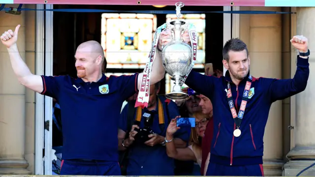 Sean Dyche and Tom Heaton