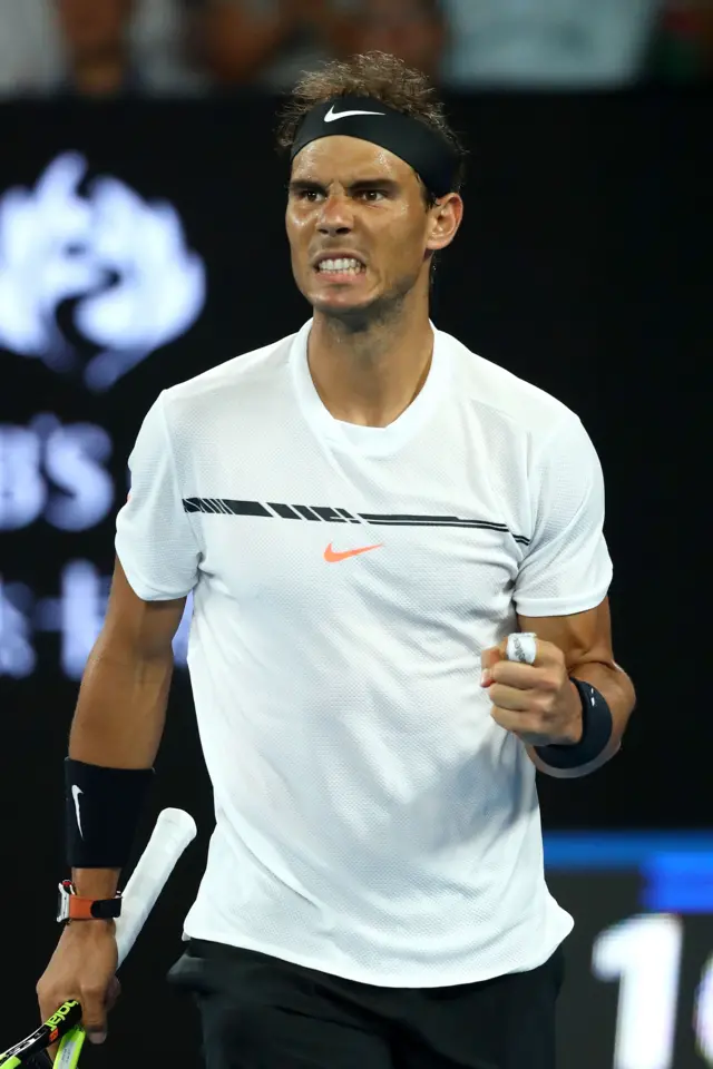 Nadal second set