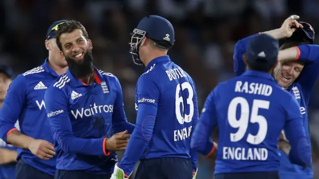 Moeen Ali congratulated