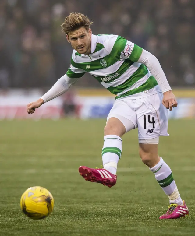 Celtic midfielder Stuart Armstrong