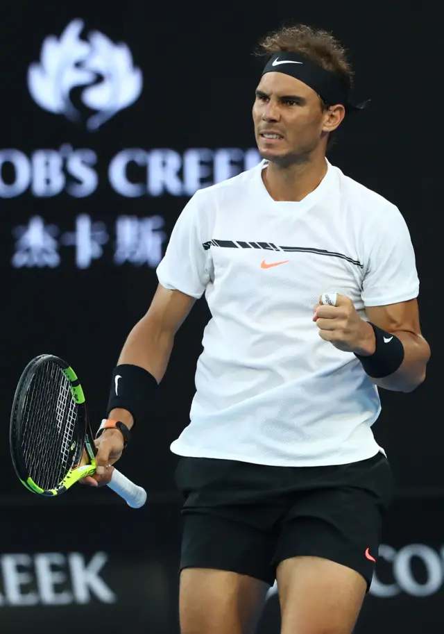 Nadal fist pump