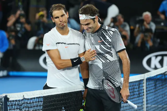 Nadal and Federer